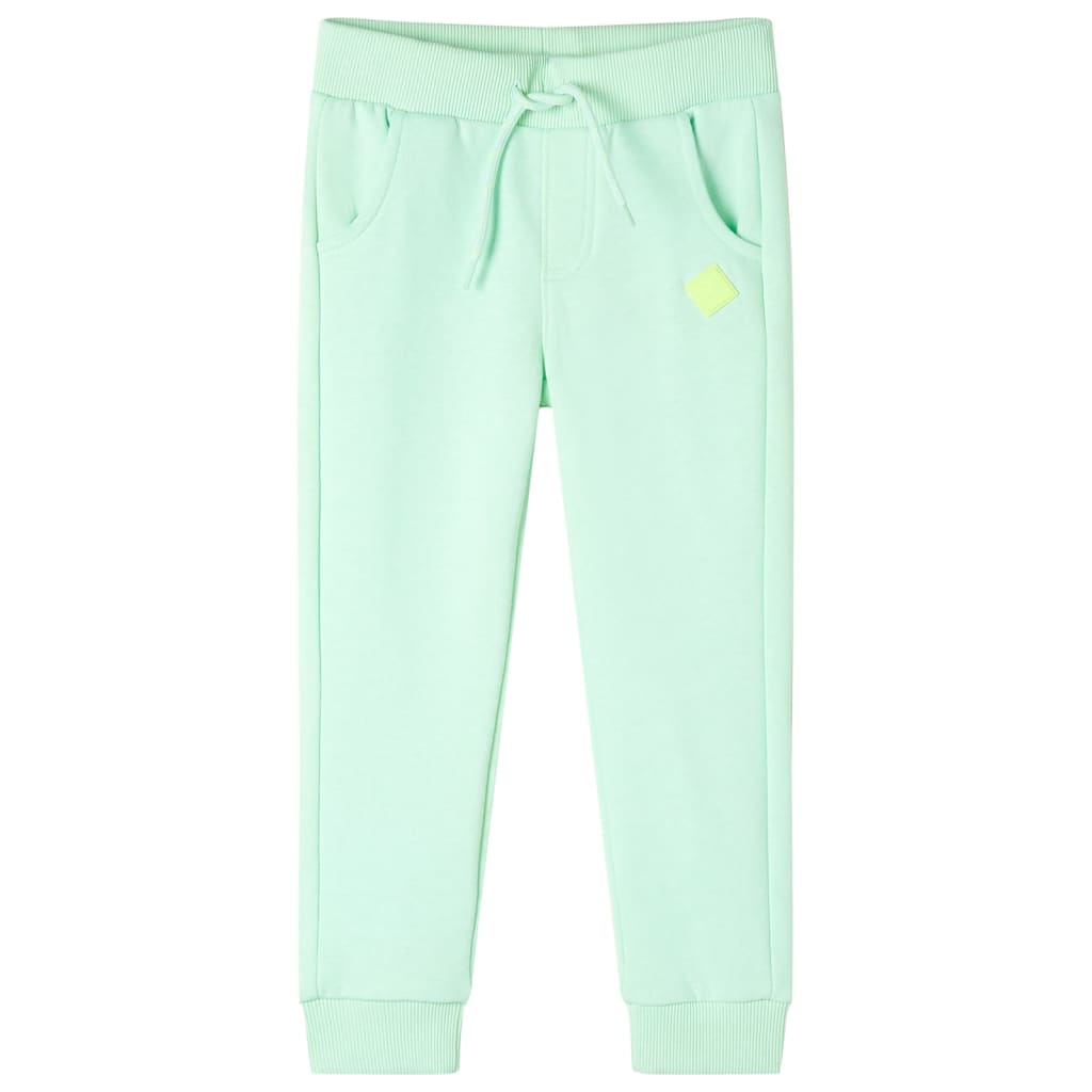 Kinderjoggingbroek 128 felgroen is nu te koop bij PeponiXL, paradijselijk wonen!