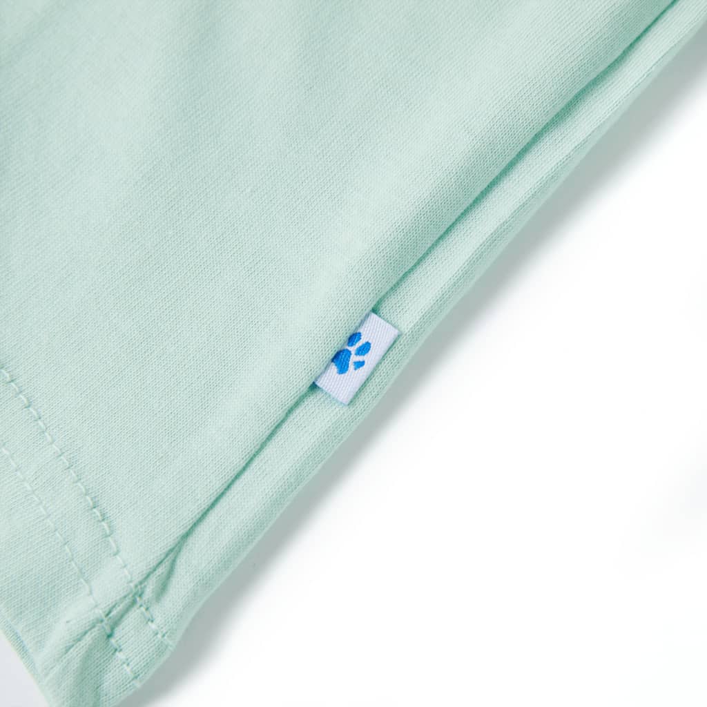 Kindershirt 140 lichtmint is nu te koop bij PeponiXL, paradijselijk wonen!