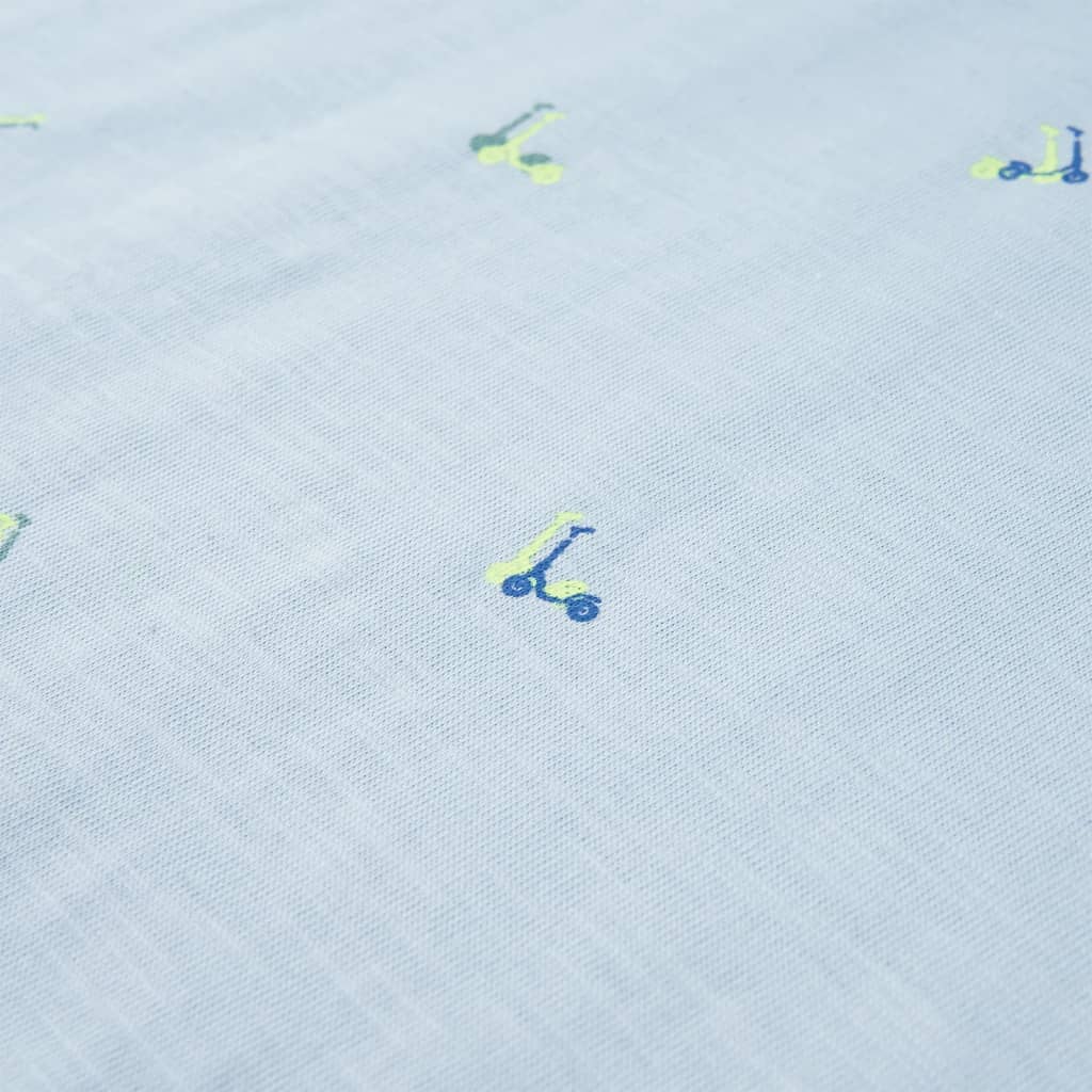 Kindershirt 104 lichtblauw is nu te koop bij PeponiXL, paradijselijk wonen!