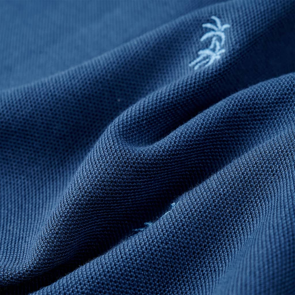 Kinderpoloshirt 92 donkerblauw is nu te koop bij PeponiXL, paradijselijk wonen!
