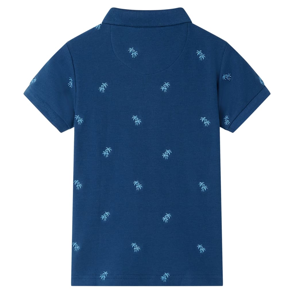 Kinderpoloshirt 116 donkerblauw is nu te koop bij PeponiXL, paradijselijk wonen!