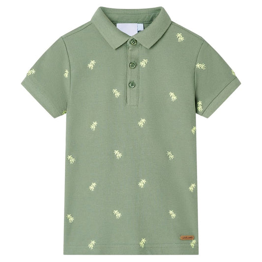 Kinderpoloshirt 116 kakikleurig is nu te koop bij PeponiXL, paradijselijk wonen!