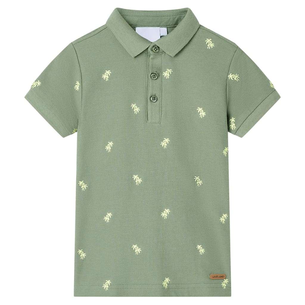 Kinderpoloshirt 128 kakikleurig is nu te koop bij PeponiXL, paradijselijk wonen!