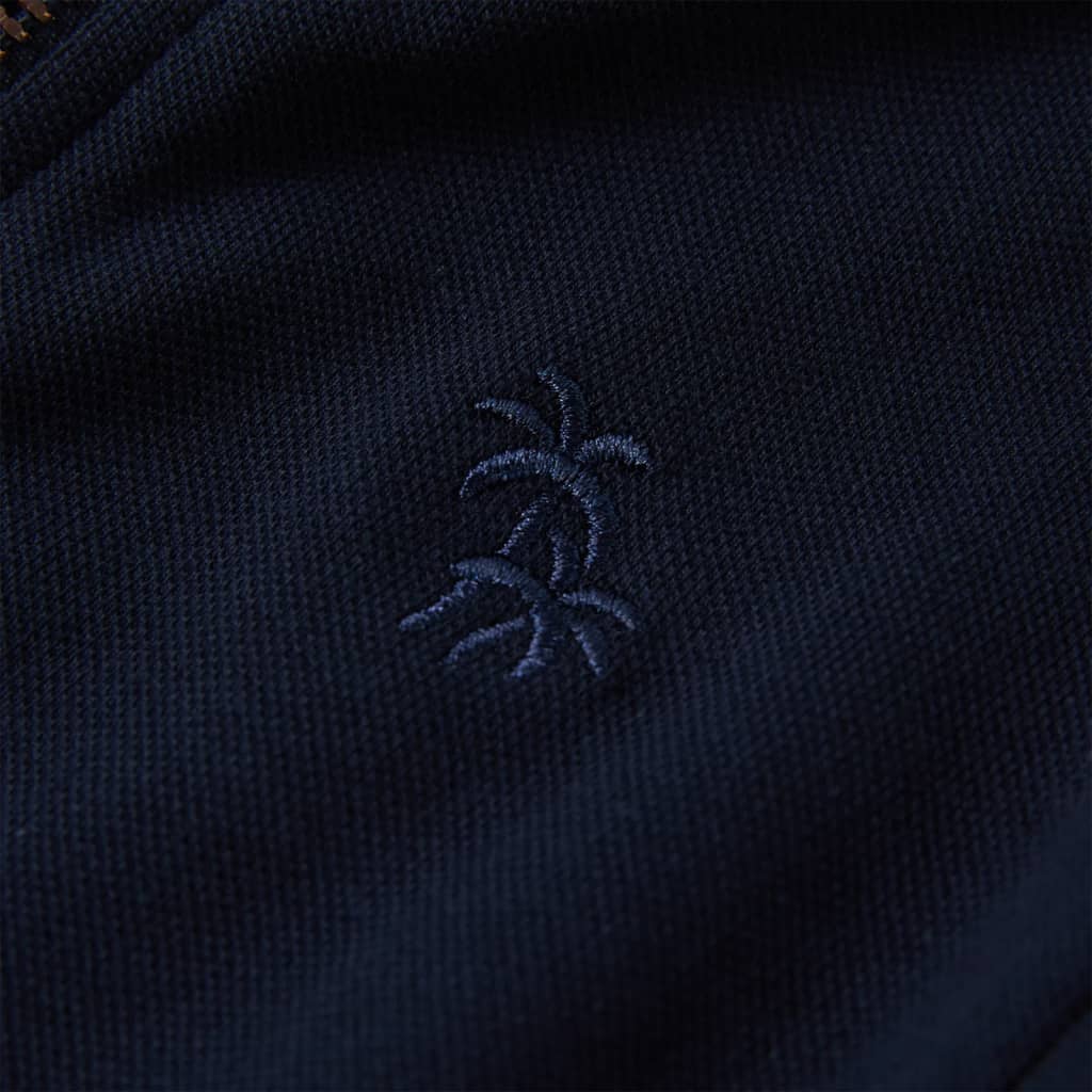 Kindervest met rits 92 marineblauw is nu te koop bij PeponiXL, paradijselijk wonen!