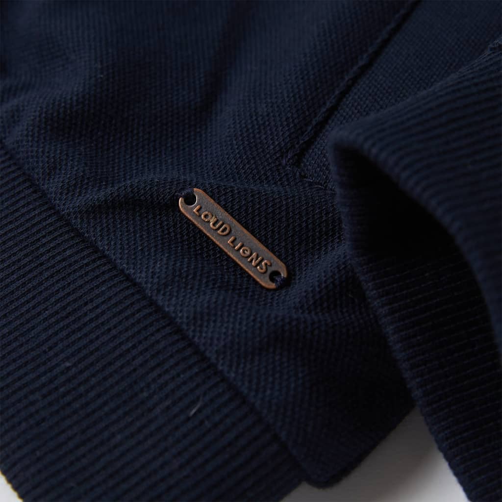 Kindervest met rits 92 marineblauw is nu te koop bij PeponiXL, paradijselijk wonen!