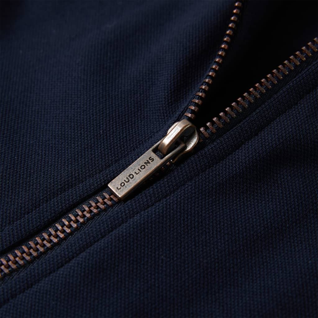 Kindervest met rits 116 marineblauw is nu te koop bij PeponiXL, paradijselijk wonen!