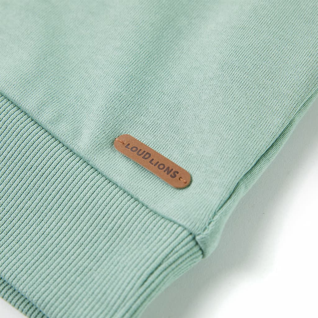 Kindertrui 128 lichtkaki is nu te koop bij PeponiXL, paradijselijk wonen!