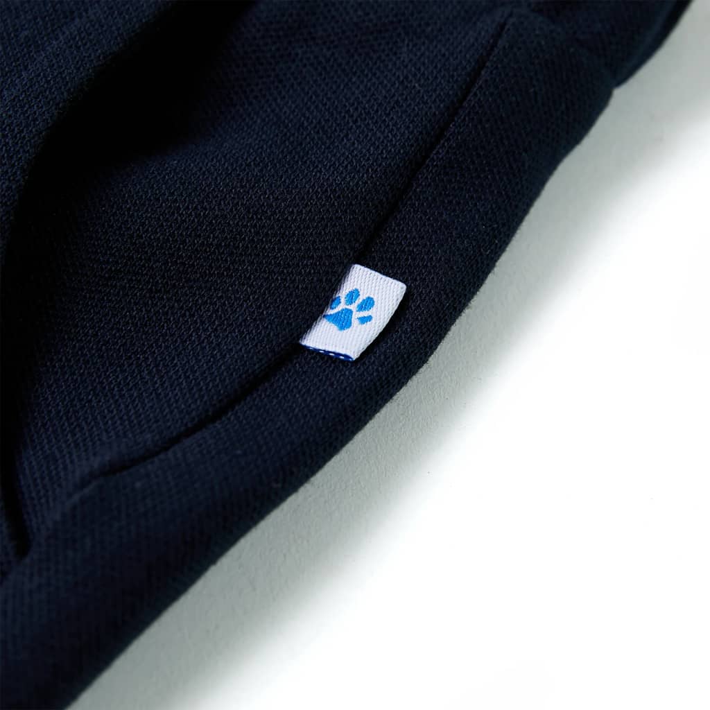 Kindershorts met trekkoord 92 marineblauw is nu te koop bij PeponiXL, paradijselijk wonen!