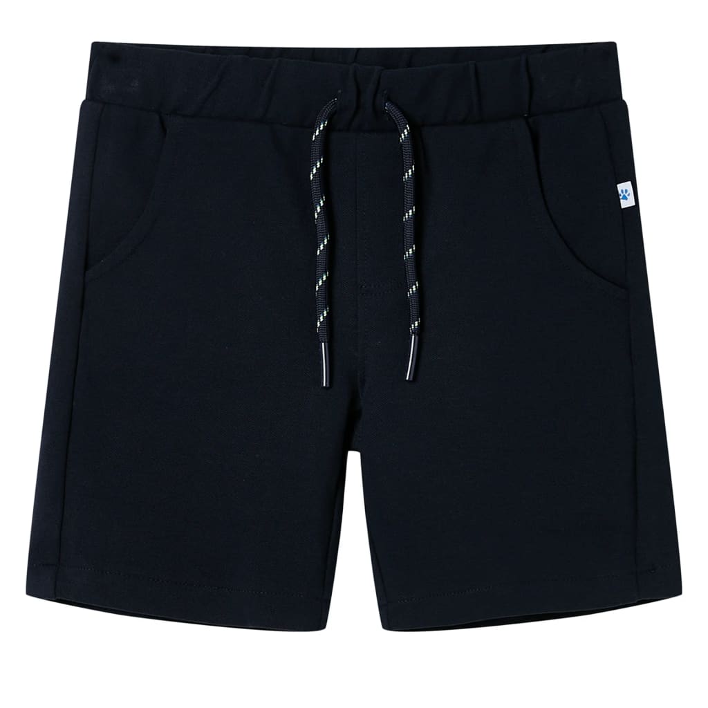 Kindershorts met trekkoord 140 marineblauw is nu te koop bij PeponiXL, paradijselijk wonen!