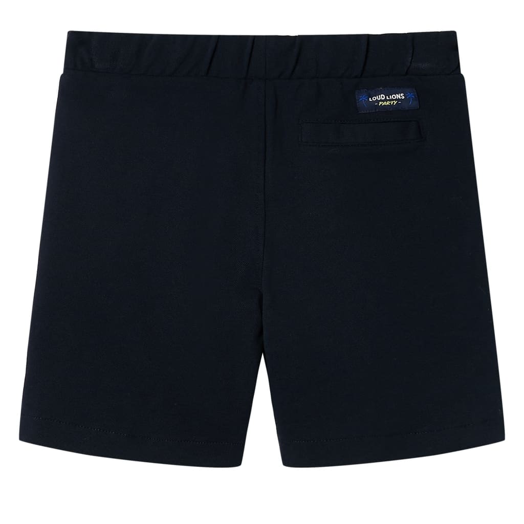 Kindershorts met trekkoord 140 marineblauw is nu te koop bij PeponiXL, paradijselijk wonen!