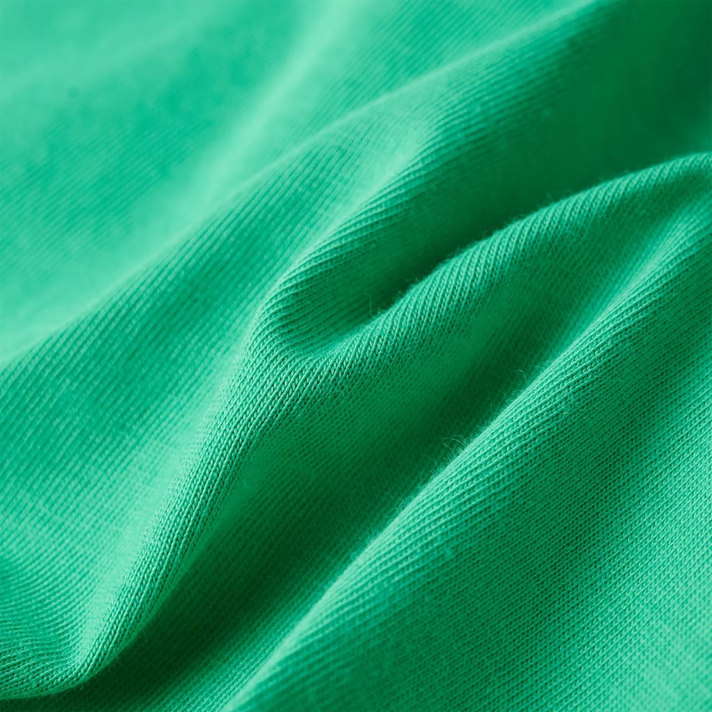 Kindershirt 104 groen is nu te koop bij PeponiXL, paradijselijk wonen!