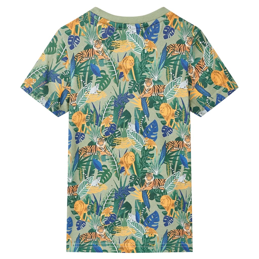 Kindershirt met korte mouwen 116 meerkleurig is nu te koop bij PeponiXL, paradijselijk wonen!