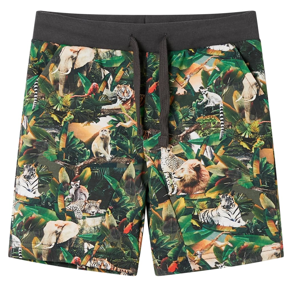 Kindershorts met trekkoord 140 oudpetrol is nu te koop bij PeponiXL, paradijselijk wonen!