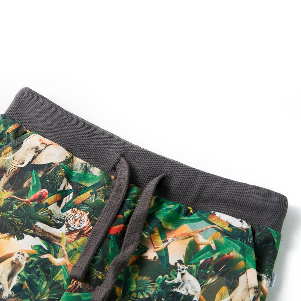 Kindershorts met trekkoord 140 oudpetrol is nu te koop bij PeponiXL, paradijselijk wonen!