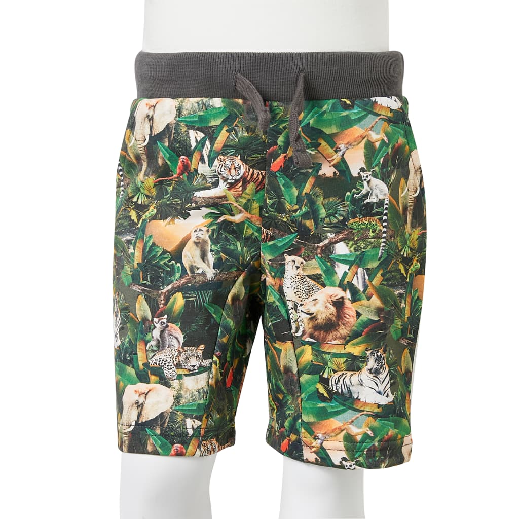 Kindershorts met trekkoord 140 oudpetrol is nu te koop bij PeponiXL, paradijselijk wonen!