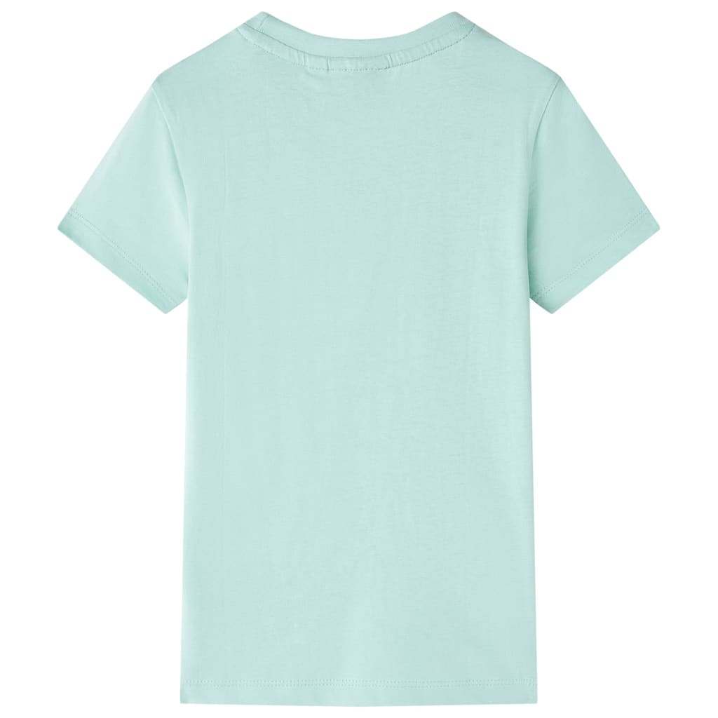 Kindershirt 116 lichtmint is nu te koop bij PeponiXL, paradijselijk wonen!