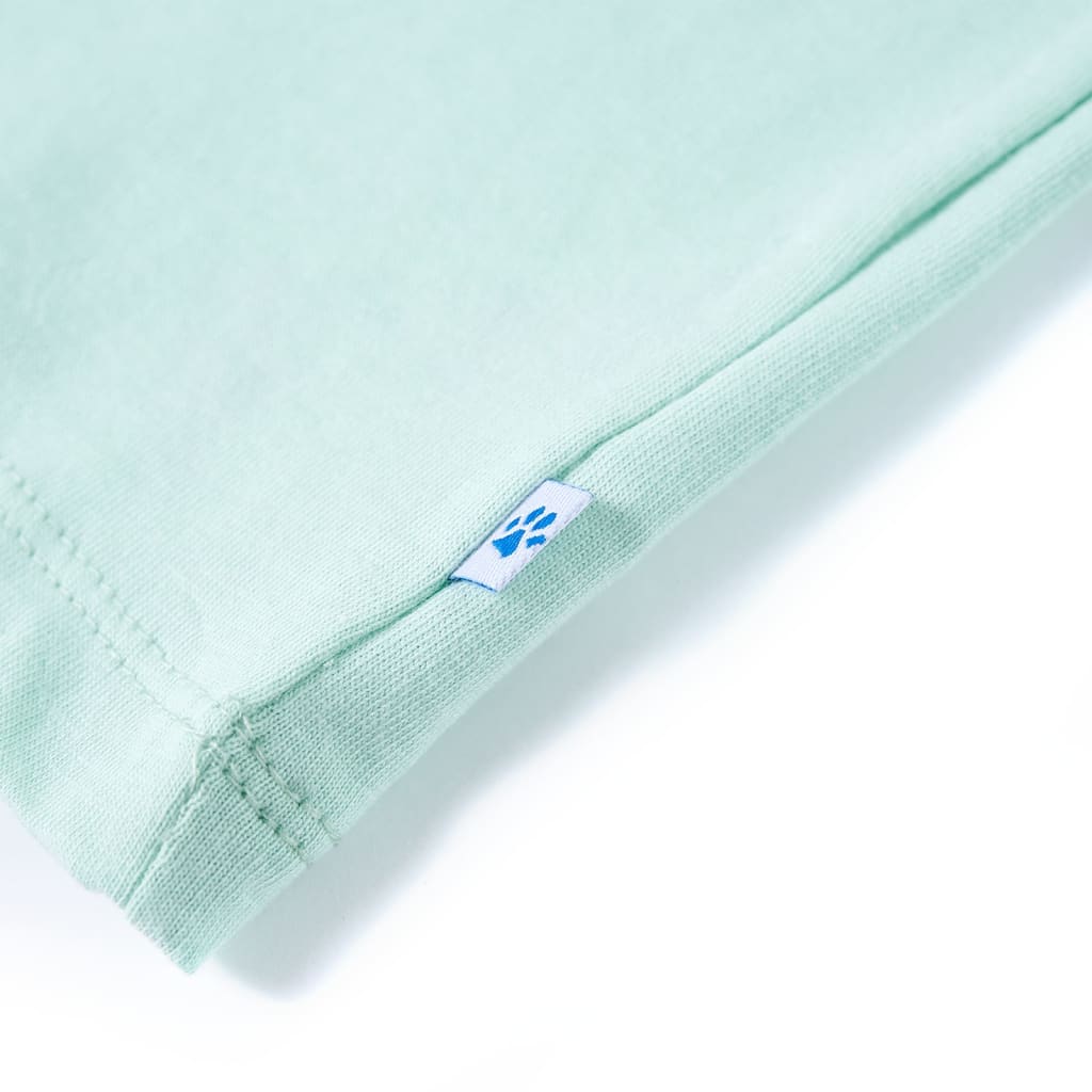 Kindershirt 116 lichtmint is nu te koop bij PeponiXL, paradijselijk wonen!