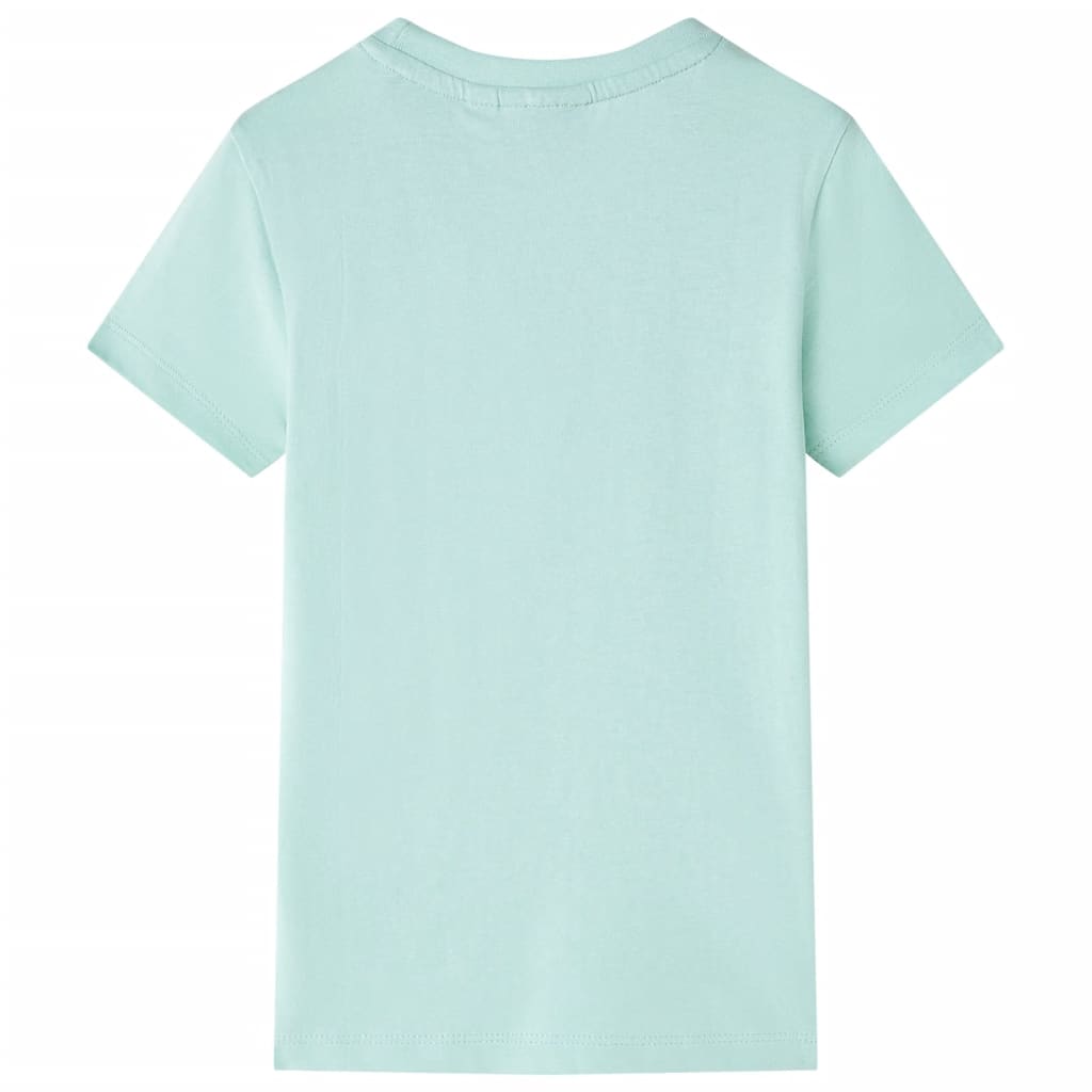 Kindershirt 140 lichtmint is nu te koop bij PeponiXL, paradijselijk wonen!