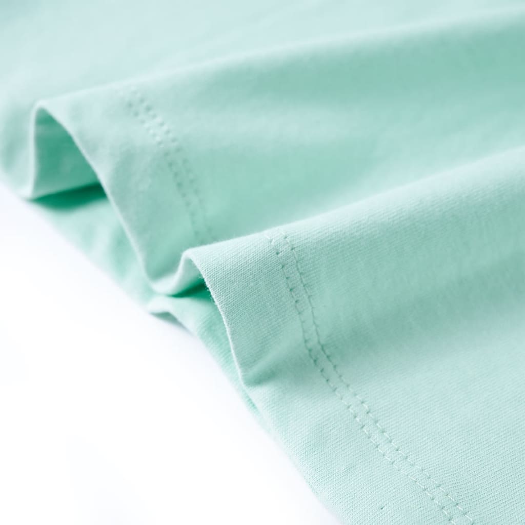 Kindershirt 140 lichtmint is nu te koop bij PeponiXL, paradijselijk wonen!
