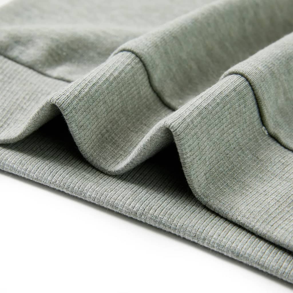 Kindertrui 116 gemêleerd lichtkaki is nu te koop bij PeponiXL, paradijselijk wonen!