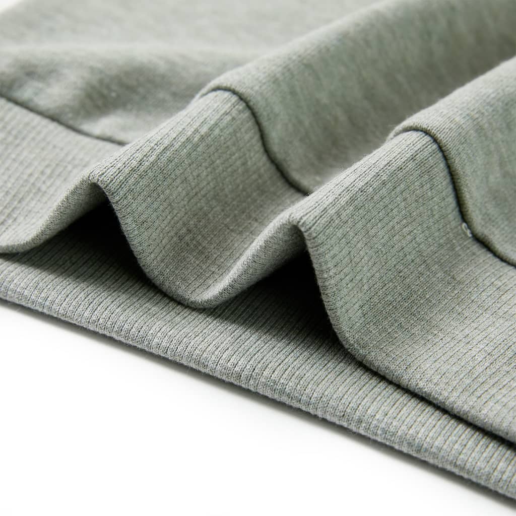 Kindertrui 128 gemêleerd lichtkaki is nu te koop bij PeponiXL, paradijselijk wonen!