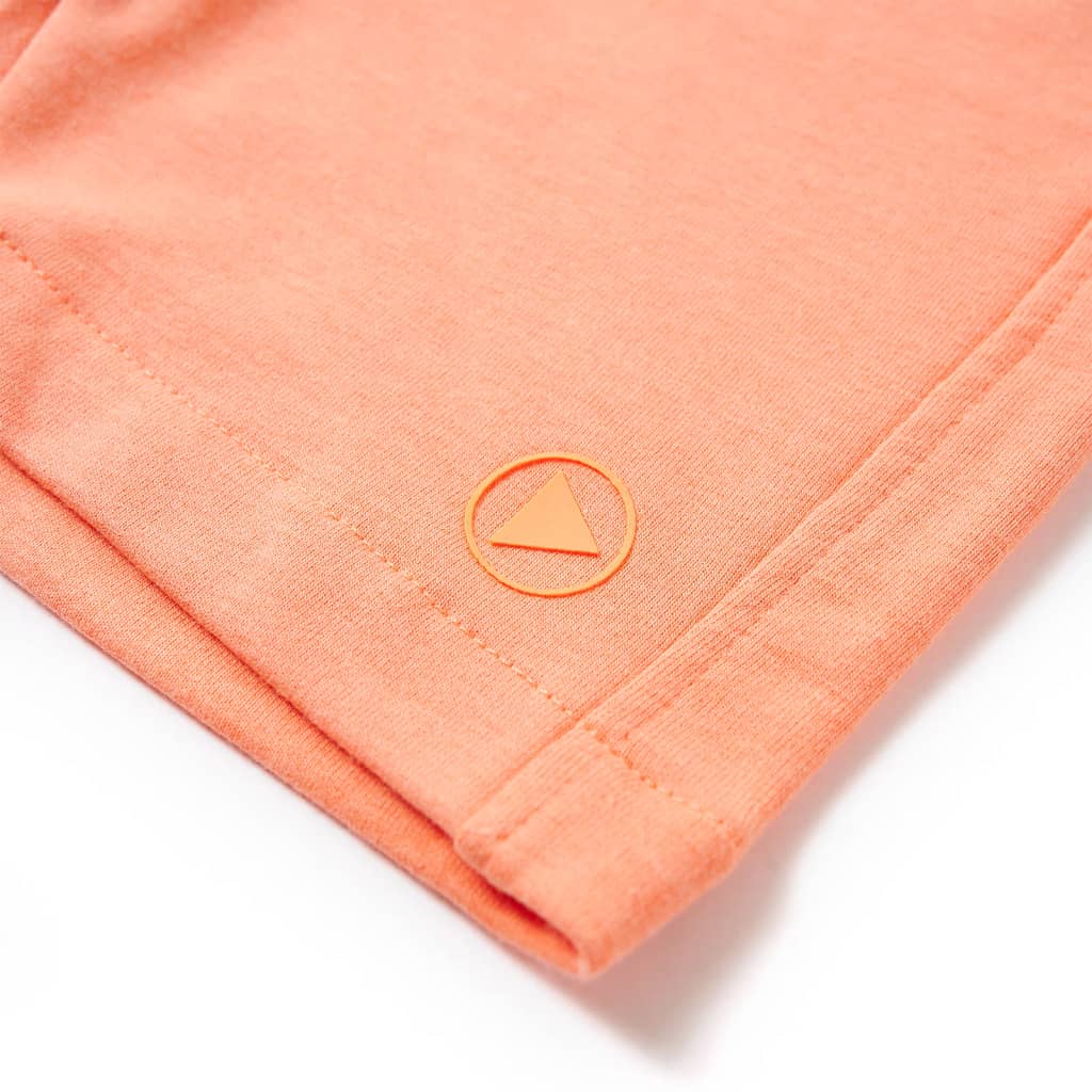 Kindershorts met trekkoord 128 neonoranje is nu te koop bij PeponiXL, paradijselijk wonen!