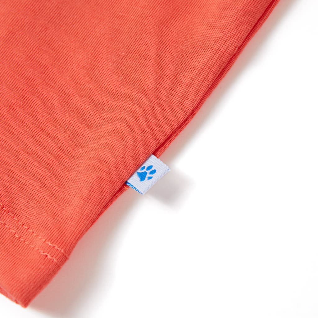 Kindershirt met korte mouwen 116 lichtrood is nu te koop bij PeponiXL, paradijselijk wonen!