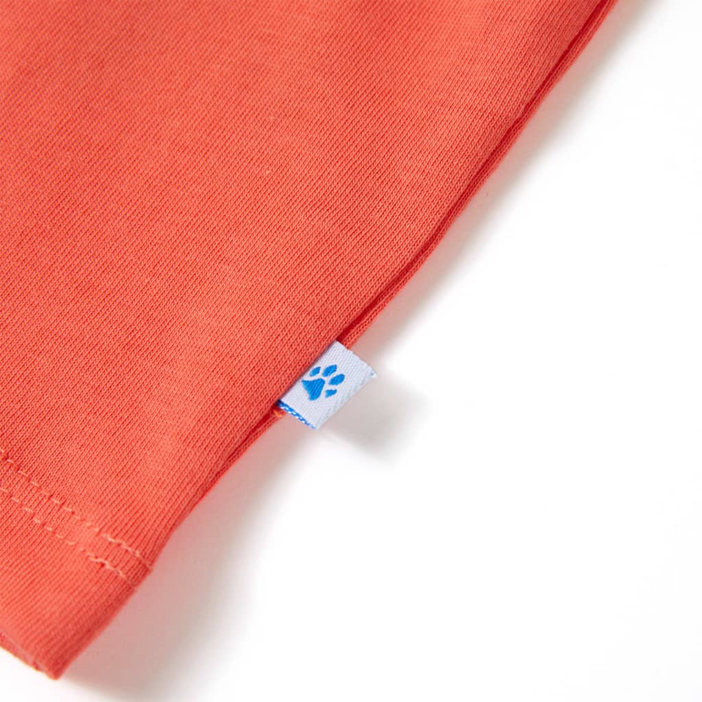 Kindershirt met korte mouwen 140 lichtrood is nu te koop bij PeponiXL, paradijselijk wonen!