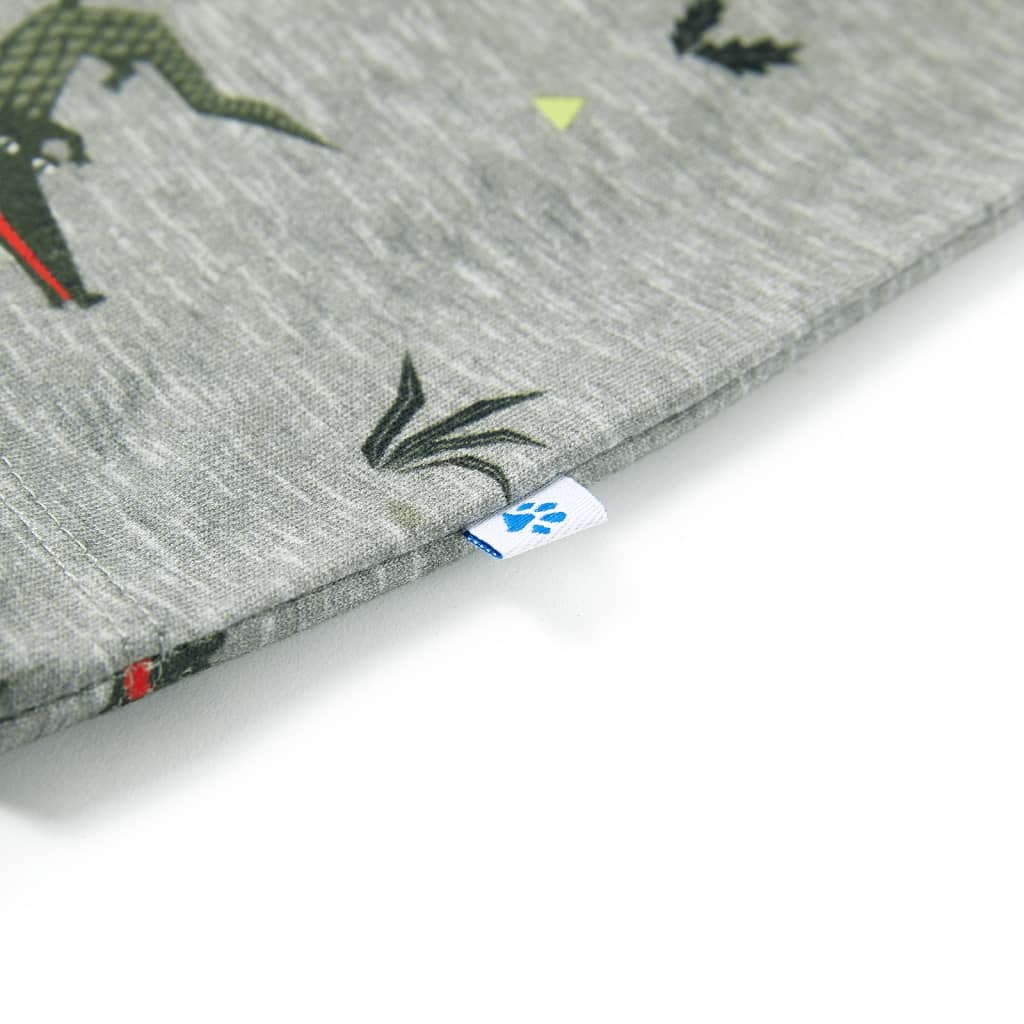 Kindershirt 104 gemêleerd lichtkaki is nu te koop bij PeponiXL, paradijselijk wonen!