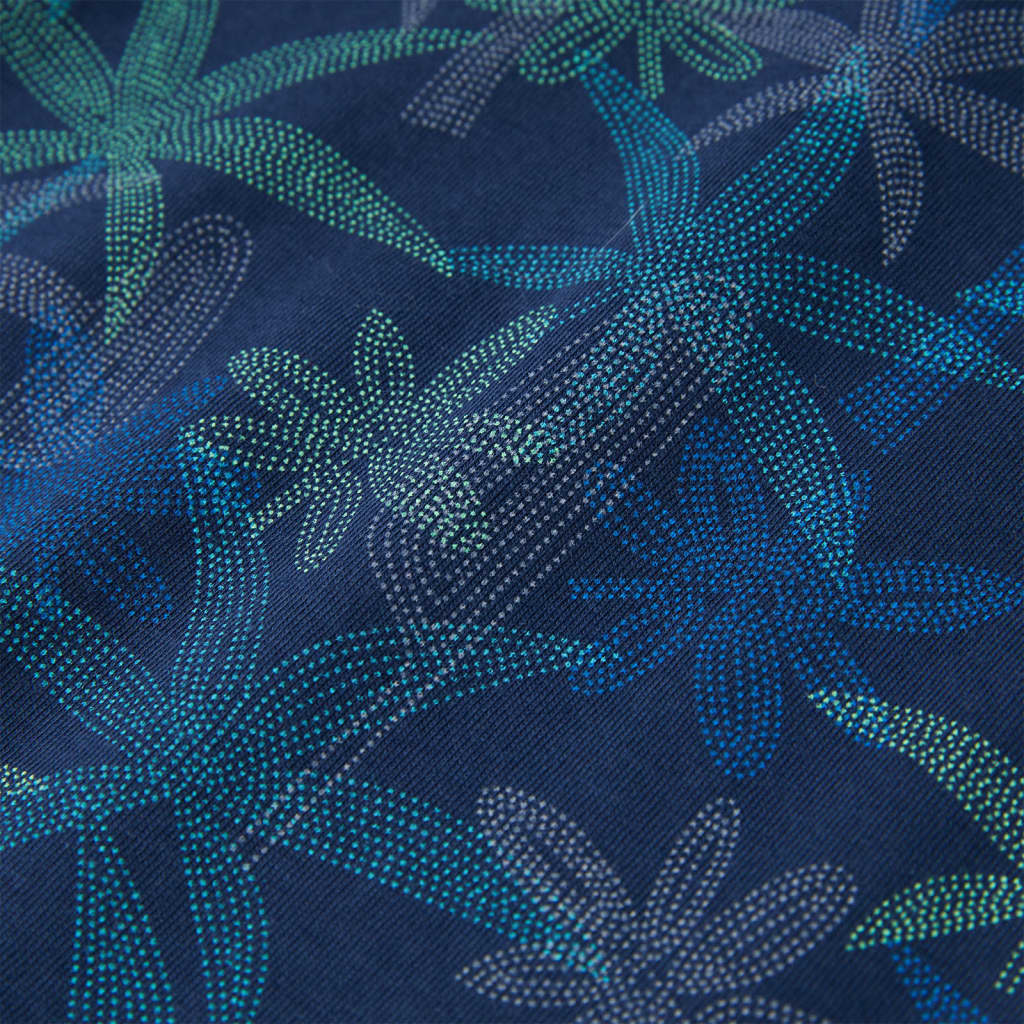 Kindershirt 104 marineblauw is nu te koop bij PeponiXL, paradijselijk wonen!