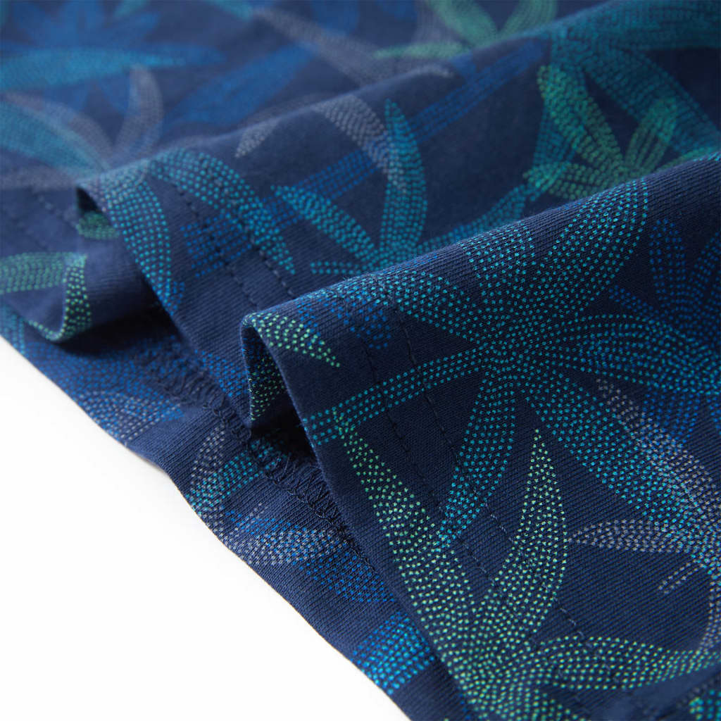 Kindershirt 104 marineblauw is nu te koop bij PeponiXL, paradijselijk wonen!