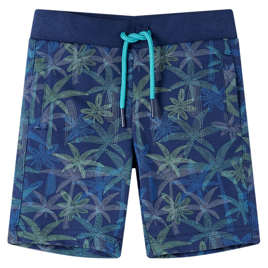 Kindershorts met trekkoord 116 marineblauw is nu te koop bij PeponiXL, paradijselijk wonen!