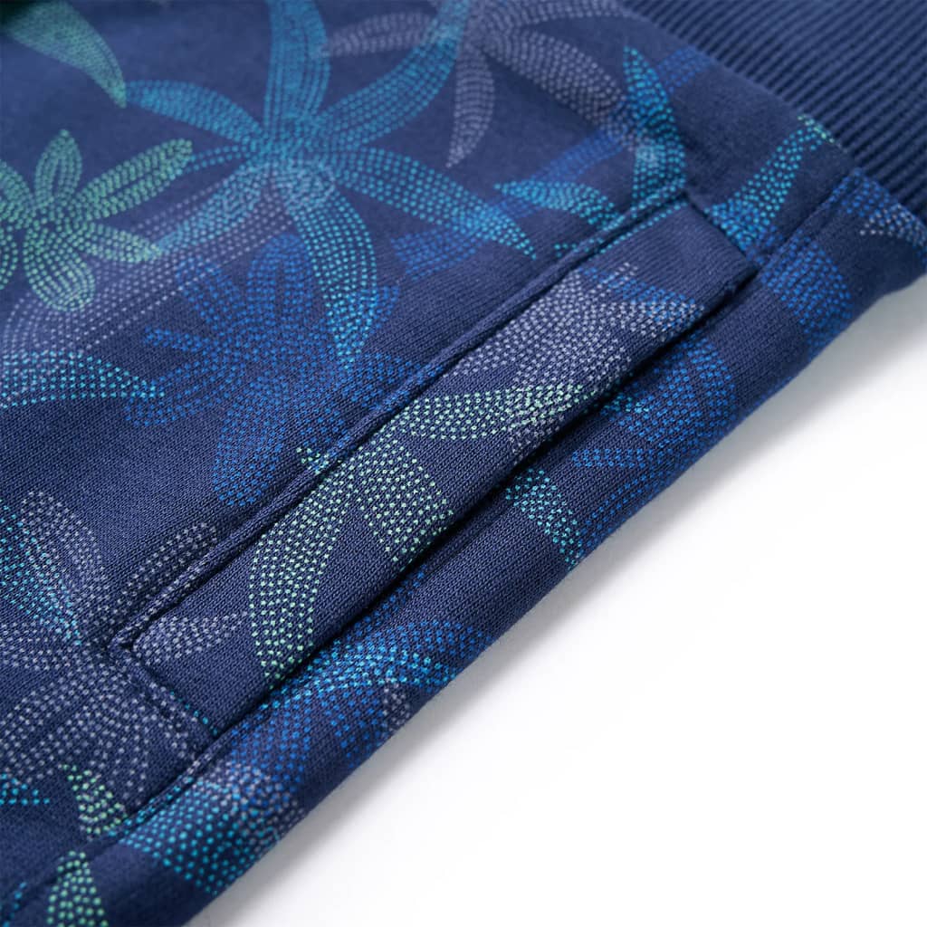 Kindershorts met trekkoord 116 marineblauw is nu te koop bij PeponiXL, paradijselijk wonen!
