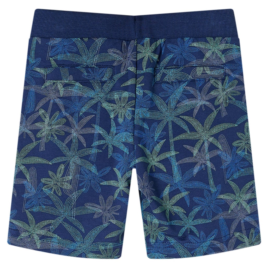 Kindershorts met trekkoord 128 marineblauw is nu te koop bij PeponiXL, paradijselijk wonen!