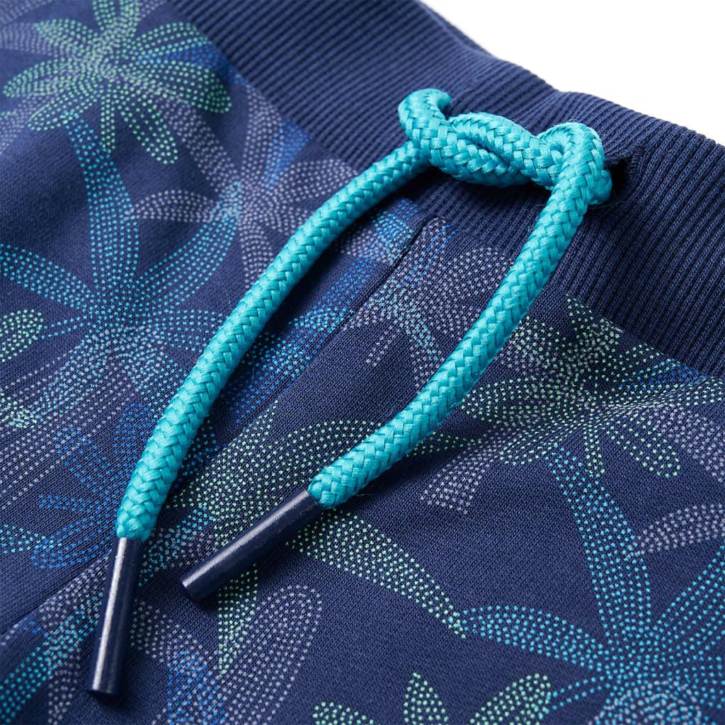 Kindershorts met trekkoord 140 marineblauw is nu te koop bij PeponiXL, paradijselijk wonen!