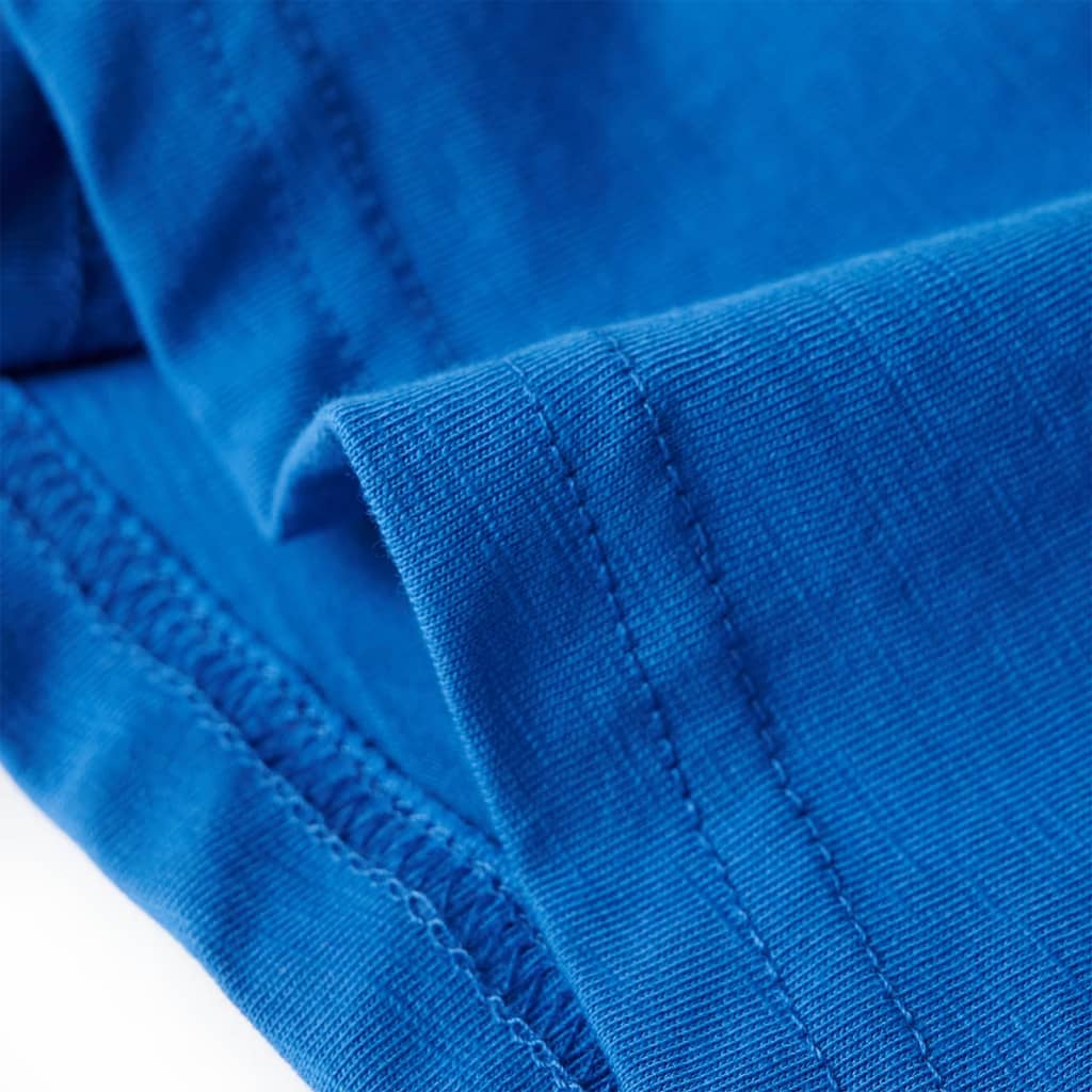 Kindershirt 128 blauw is nu te koop bij PeponiXL, paradijselijk wonen!