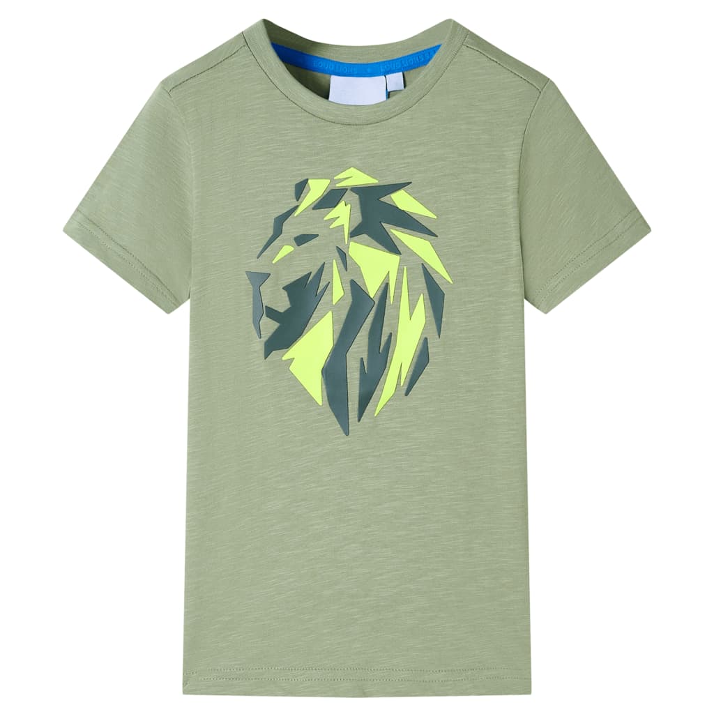 Kindershirt 116 lichtkakikleurig is nu te koop bij PeponiXL, paradijselijk wonen!