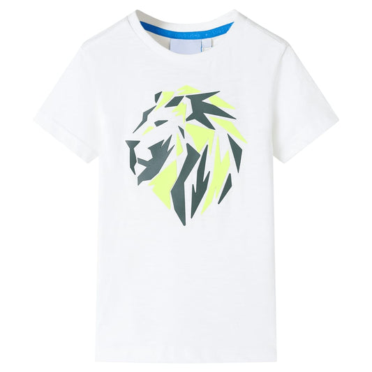 Kindershirt 128 ecru is nu te koop bij PeponiXL, paradijselijk wonen!