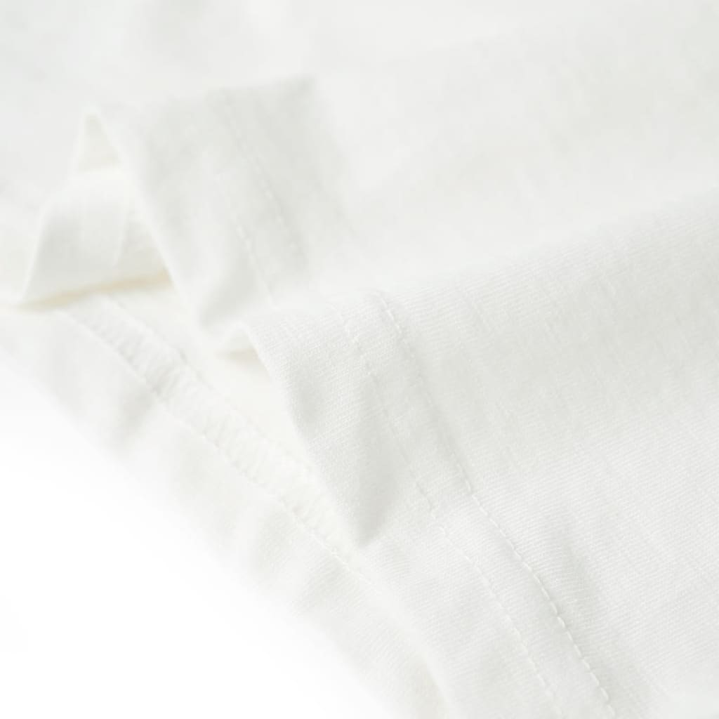 Kindershirt 128 ecru is nu te koop bij PeponiXL, paradijselijk wonen!