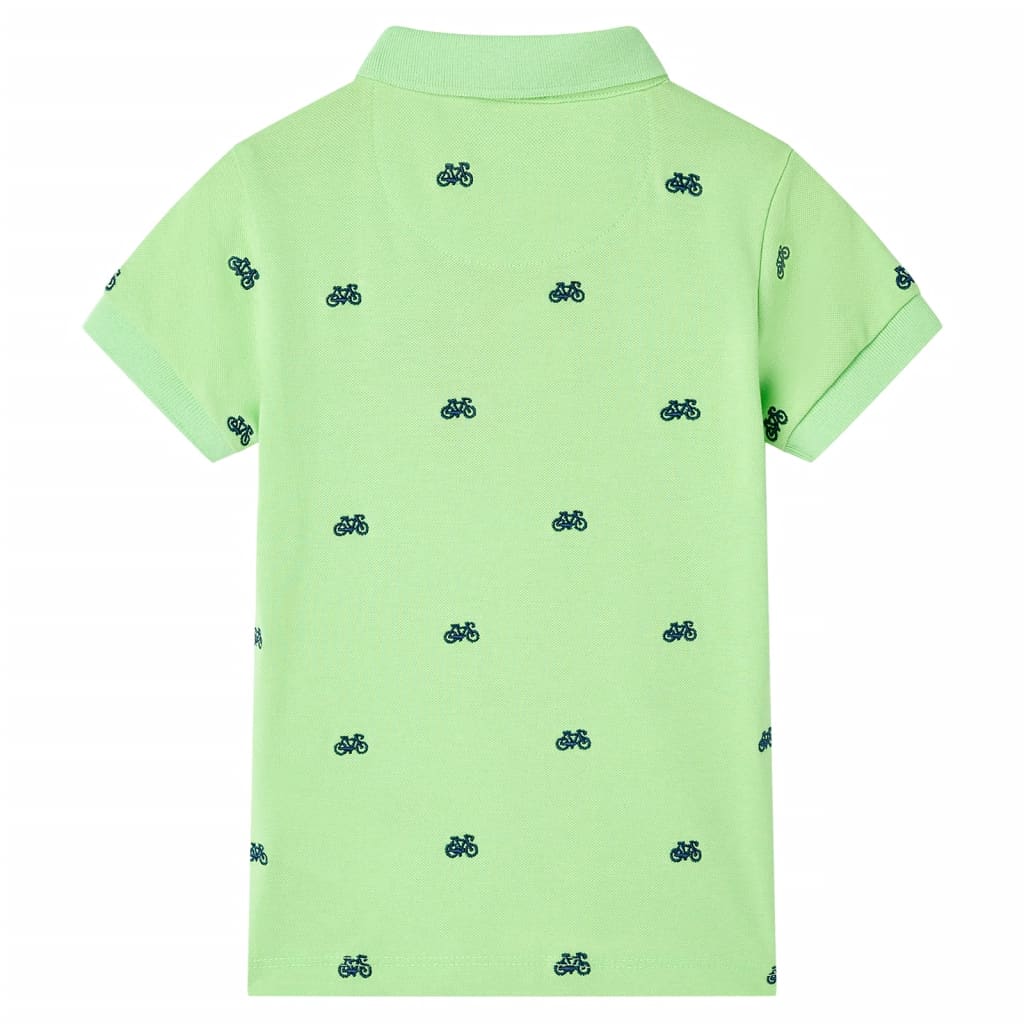 Kinderpoloshirt 92 neongroen is nu te koop bij PeponiXL, paradijselijk wonen!