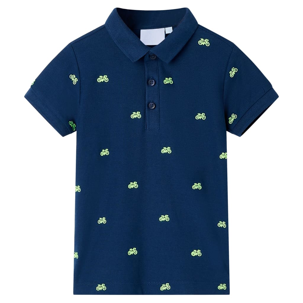 Kinderpoloshirt 92 marineblauw is nu te koop bij PeponiXL, paradijselijk wonen!