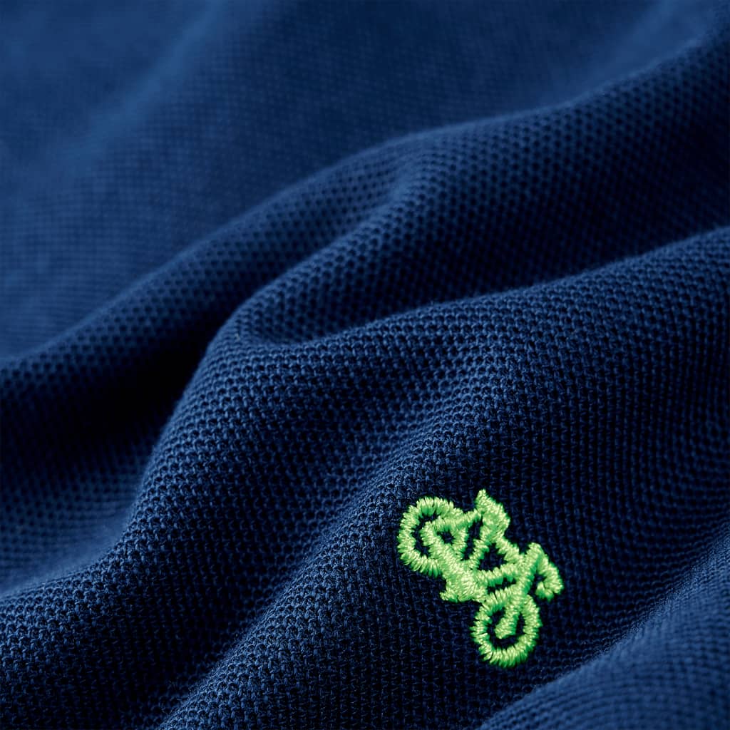 Kinderpoloshirt 116 marineblauw is nu te koop bij PeponiXL, paradijselijk wonen!