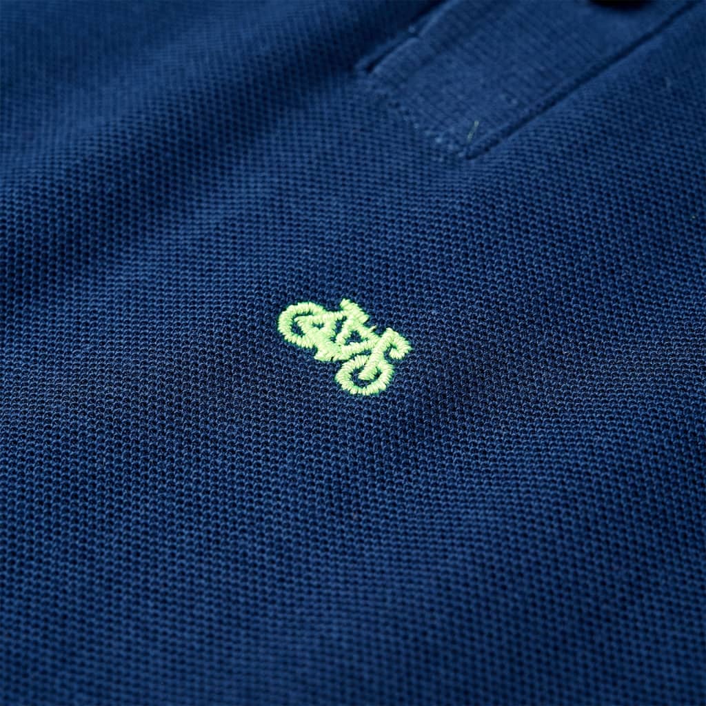 Kinderpoloshirt 128 marineblauw is nu te koop bij PeponiXL, paradijselijk wonen!