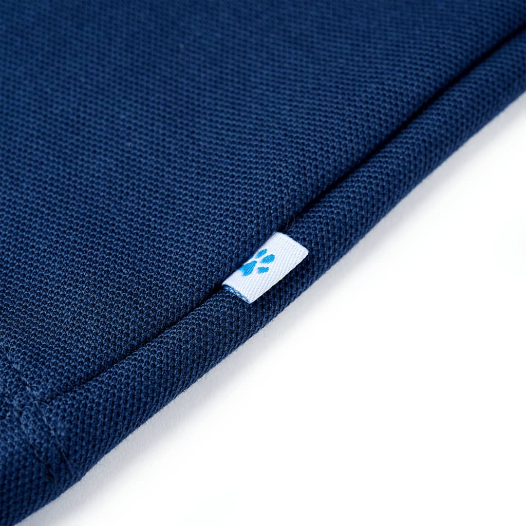 Kinderpoloshirt 128 marineblauw is nu te koop bij PeponiXL, paradijselijk wonen!