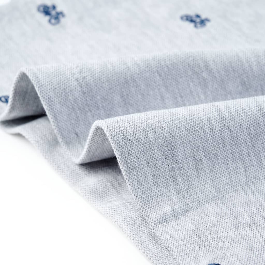 Kinderpoloshirt 92 gemêleerd grijs is nu te koop bij PeponiXL, paradijselijk wonen!