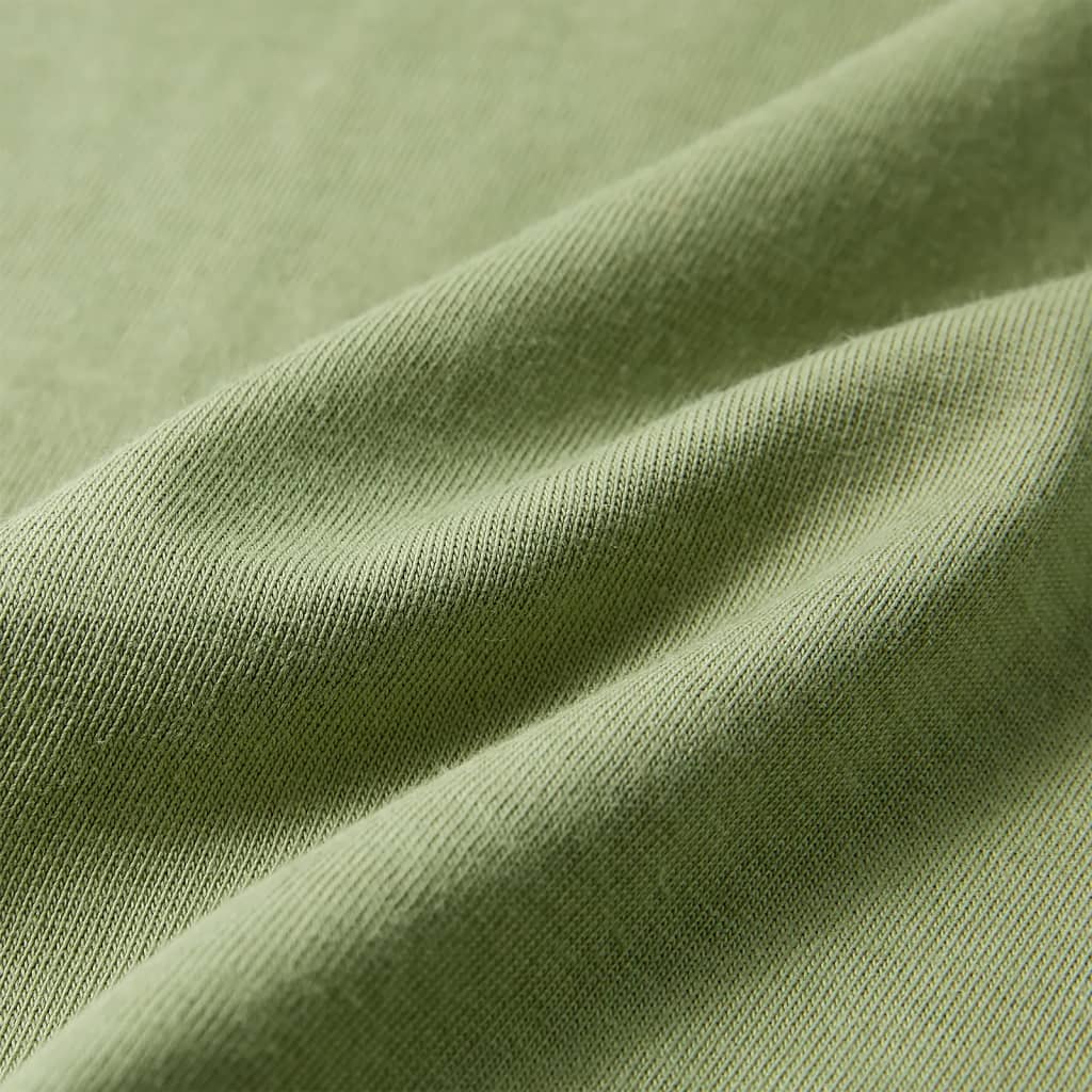 Kindershirt met korte mouwen 128 lichtkakikleurig is nu te koop bij PeponiXL, paradijselijk wonen!