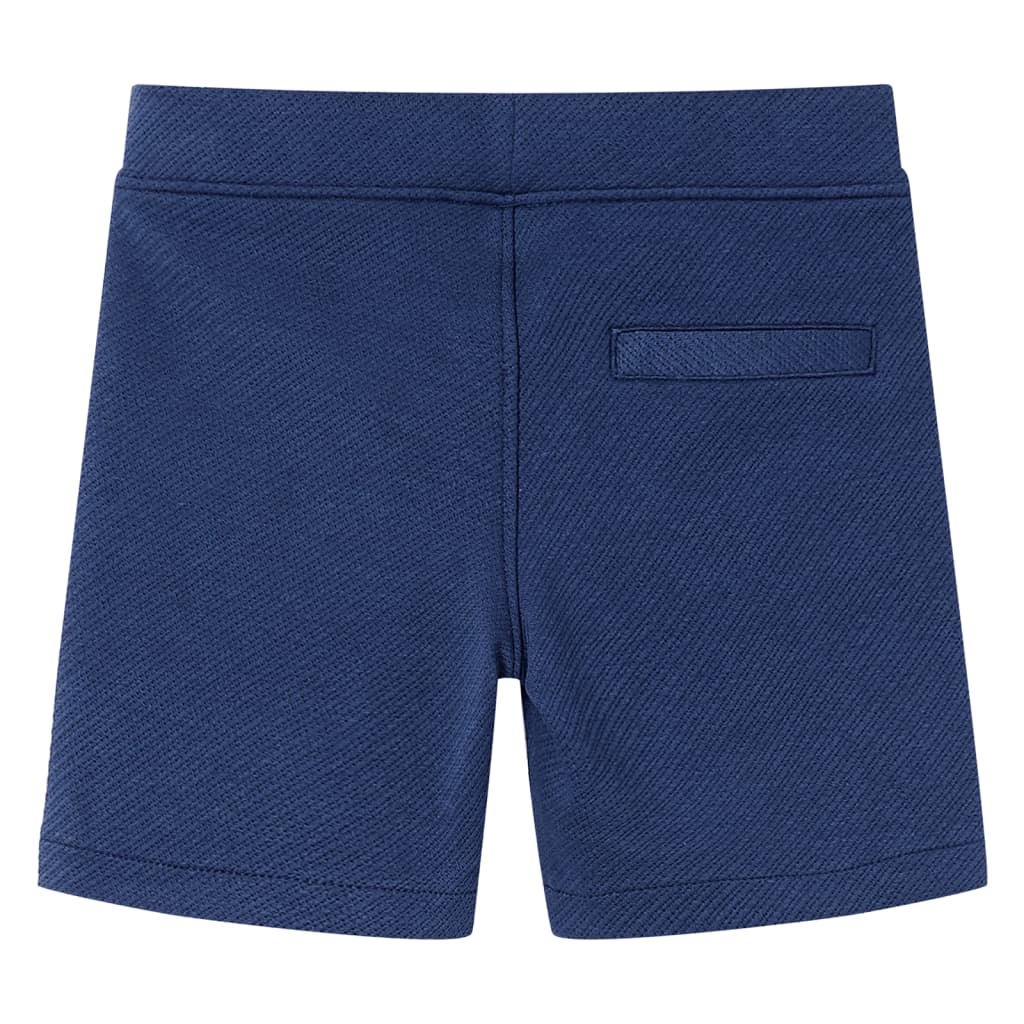 Kindershorts met trekkoord 140 donkerblauw is nu te koop bij PeponiXL, paradijselijk wonen!