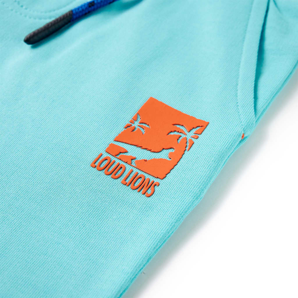 Kindershorts met trekkoord 128 zeeblauw is nu te koop bij PeponiXL, paradijselijk wonen!