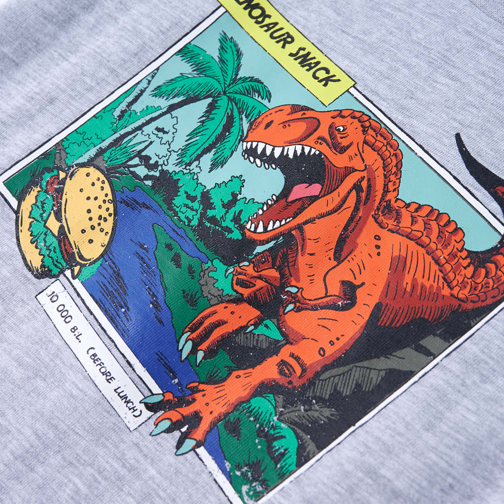 Kindershirt 116 grijs is nu te koop bij PeponiXL, paradijselijk wonen!