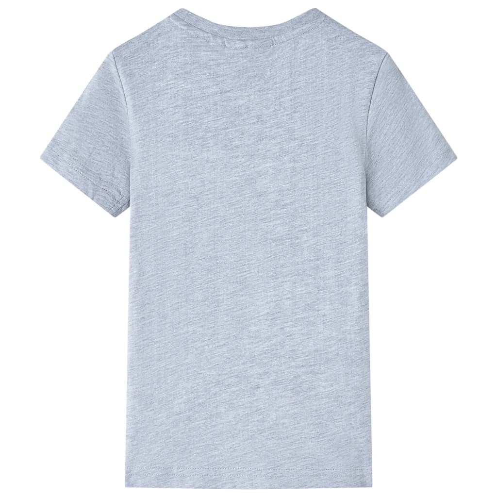 Kindershirt 128 grijs is nu te koop bij PeponiXL, paradijselijk wonen!